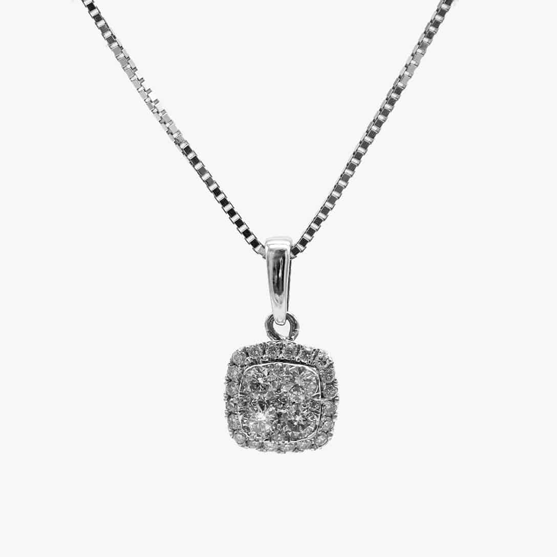 Gold Overlay Initial Necklace